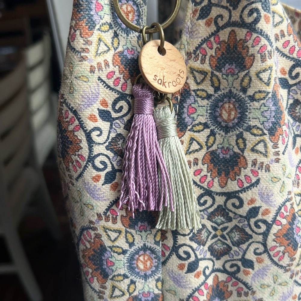 Boho SAK Roots bag multi colored